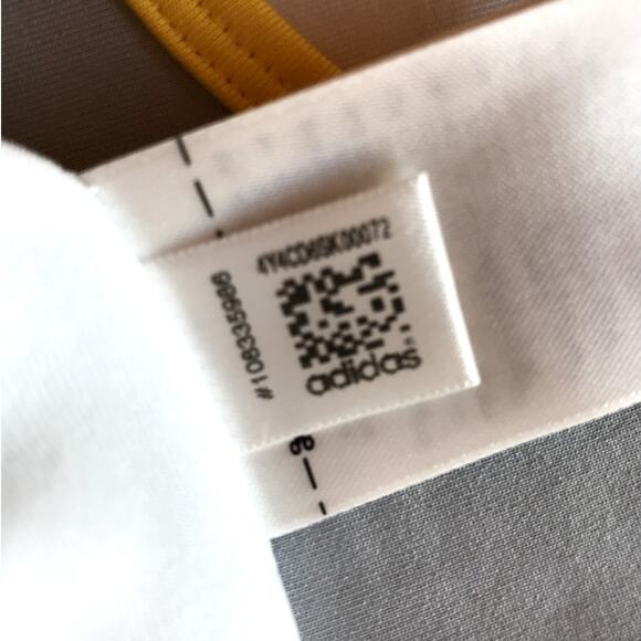 Adidas x Stella McCartney 3/4 Sleeve Athletic Shirt with Abstract Print sz M(?) - Picture 5 of 7